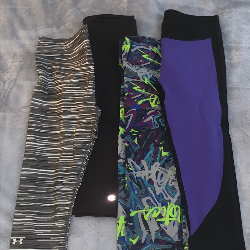 Workout Capris Bundle Size M